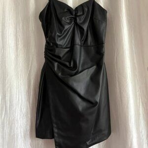 Zara pleather dress